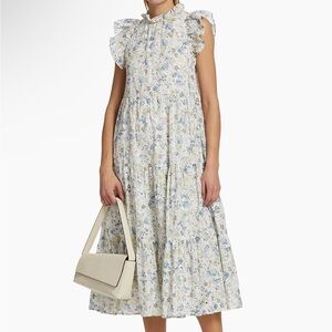 En Saison Eliza Floral Sleeveless Tiered Midi Dress Women’s - Size Small